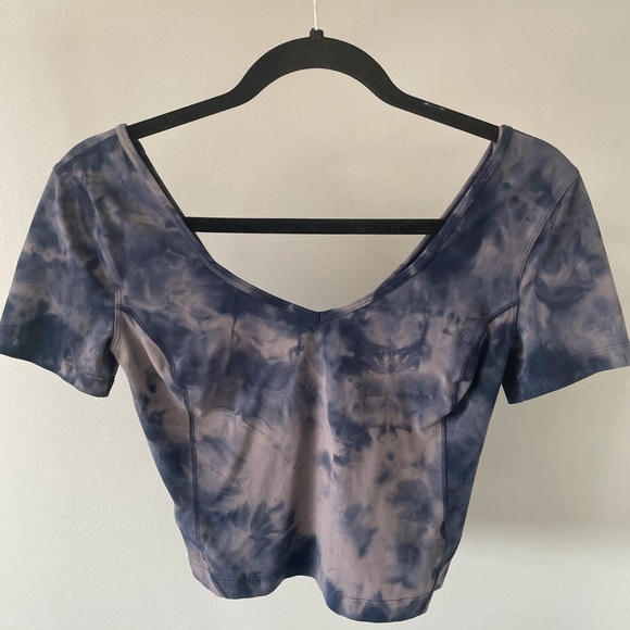 Lulu Lemon Align Diamond Dye Shirt - Picture 3 of 5